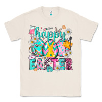 Natural Happy Easter Egg Nurse Classic Tee - HowdyJamesFarm