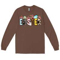 Chestnut Western Easter Long Sleeve Tee - OliviaCreatesArt