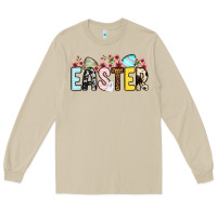 Mushroom Western Easter Long Sleeve Tee - OliviaCreatesArt