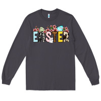 Smoke Western Easter Long Sleeve Tee - OliviaCreatesArt