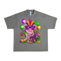 Tornado Mardi Gras Pig Urban Heavy Tee - HowdyJamesFarm