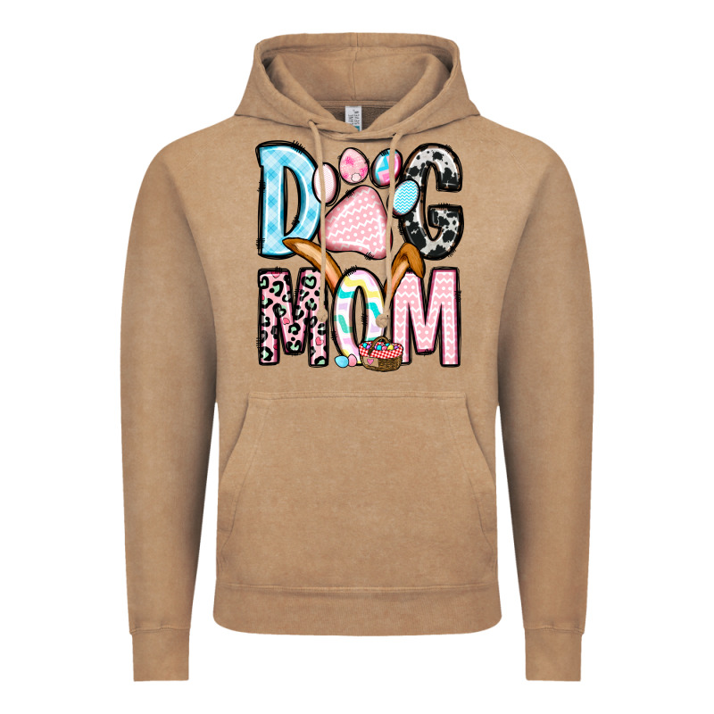 Easter Dog Mom Vintage Hoodie by OliviaCreatesArt | Teevron