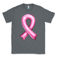 Charcoal Heather Balloon cancer ribbon Classic Tee - Artiststas