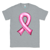 Heather Grey Balloon cancer ribbon Classic Tee - Artiststas