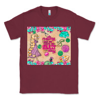 Burgundy sewing crafting each day keeps the crazy away Classic Tee - TumblerDesignByShophia
