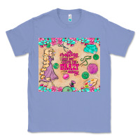 Colony Blue sewing crafting each day keeps the crazy away Classic Tee - TumblerDesignByShophia