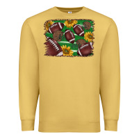 Antique Gold American football background Premium Sweatshirt - BarkalooDesign