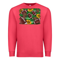 Cardinal American football background Premium Sweatshirt - BarkalooDesign