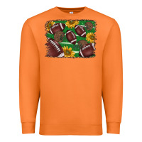 Carrot American football background Premium Sweatshirt - BarkalooDesign