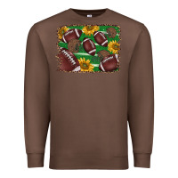 Chestnut American football background Premium Sweatshirt - BarkalooDesign