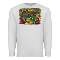 Dove Grey American football background Premium Sweatshirt - BarkalooDesign