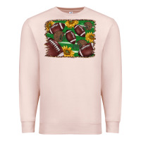 Pale Pink American football background Premium Sweatshirt - BarkalooDesign