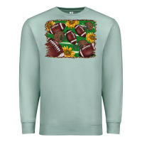 Seafoam American football background Premium Sweatshirt - BarkalooDesign