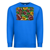 True Royal American football background Premium Sweatshirt - BarkalooDesign