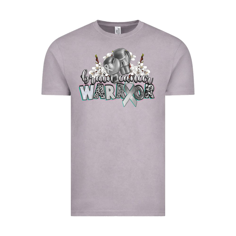 Brain Cancer Warrior Vintage Tee by CowGirlArtShop | Teevron