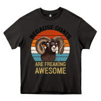 Asphalt Because Goats Are Freaking Awesome Heavy Core Tee - Bettercallsaul