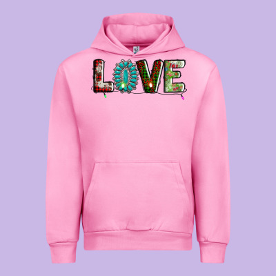 Love Christmas Gemstone Urban Hoodie Designed By Adodesignshop