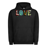 Pigment Black love christmas gemstone Urban Hoodie - AdoDesignShop
