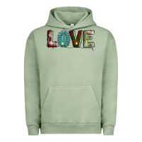 Pigment Oil Green love christmas gemstone Urban Hoodie - AdoDesignShop