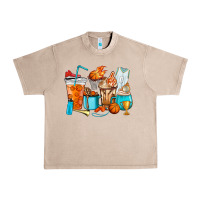 French Oak Basketball coffee cups Urban Heavy Tee - HowdyJamesFarm