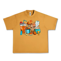 Peanut Butter Basketball coffee cups Urban Heavy Tee - HowdyJamesFarm