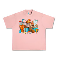 Salmon Basketball coffee cups Urban Heavy Tee - HowdyJamesFarm