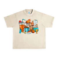 Sandshell Basketball coffee cups Urban Heavy Tee - HowdyJamesFarm