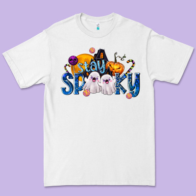 Stay Spooky Premium Tee Designed By Texasbilliewilder