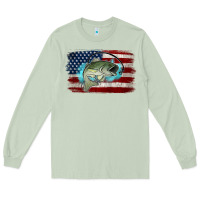 Matcha American Flag Fish Long Sleeve Tee - Jasminsmagicworld