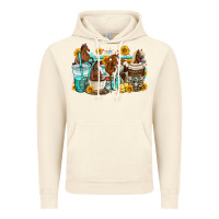 Vintage Artic horses coffee cups Vintage Hoodie - OliviaCreatesArt