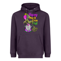 Plum happy mardi gras y'all Heavyweight Hoodie - BarkalooDesign