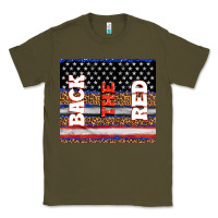 Army Green America back the red Classic Tee - TumblerDesignByShophia