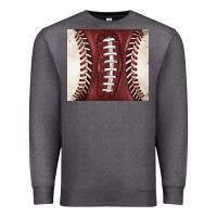 Charcoal Heather american football and baseball Premium Sweatshirt - BarkalooDesign