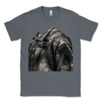 Charcoal Heather english pointer us army Classic Tee - RanaPortraitStore