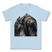 Dusty Blue english pointer us army Classic Tee - RanaPortraitStore