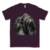 Plum english pointer us army Classic Tee - RanaPortraitStore