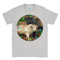 Moon Dust Christmas Charolais Bull And Black Angus Bull Classic Tee - RanaPortraitStore