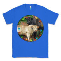 True Royal Christmas Charolais Bull And Black Angus Bull Classic Tee - RanaPortraitStore
