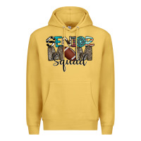 Antique Gold senior mom squad football design Premium Hoodie - CowhideDigitalArt