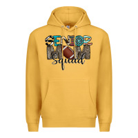 Mustard senior mom squad football design Premium Hoodie - CowhideDigitalArt