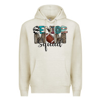 Oatmeal Heather senior mom squad football design Premium Hoodie - CowhideDigitalArt