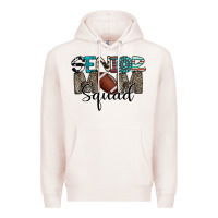 Pale Pink senior mom squad football design Premium Hoodie - CowhideDigitalArt