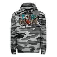 Slate Camo senior mom squad football design Premium Hoodie - CowhideDigitalArt