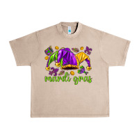 French Oak Mardi Gras with jester hat Urban Heavy Tee - HowdyJamesFarm