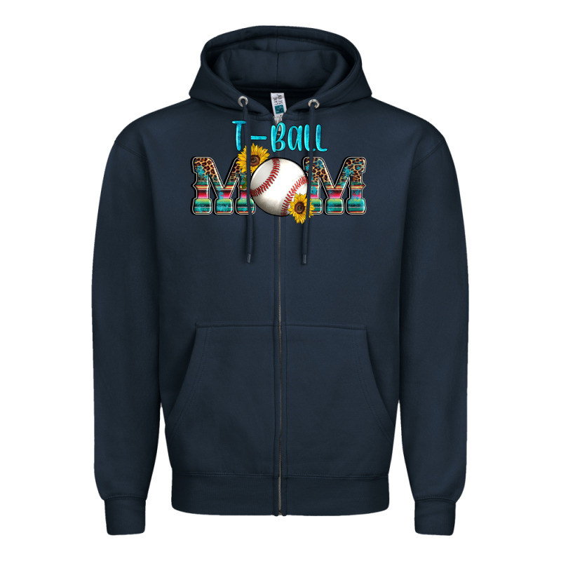 Sport T Ball Mom Zipper Hoodie by Artiststas | Teevron
