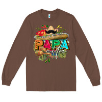 Chestnut Papacita Long Sleeve Tee - FaDigitalArtStudio