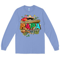 Colony Blue Papacita Long Sleeve Tee - FaDigitalArtStudio