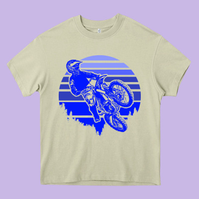 Motorcross Heavy Core Tee Designed By Bettercallsaul
