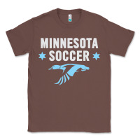 Chestnut Minnesota Soccer Fan Gear  FC , United T Classic Tee - longCreatives