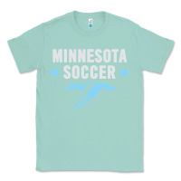 Seafoam Minnesota Soccer Fan Gear  FC , United T Classic Tee - longCreatives